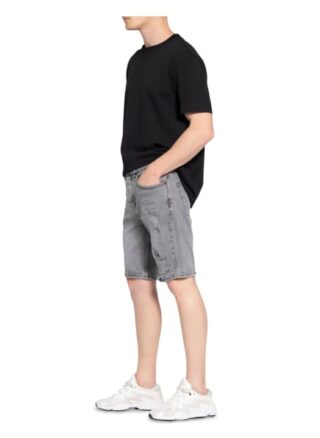 ER ELIAS RUMELIS Er Jeans-Shorts Herren, Grau