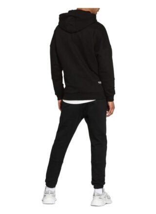 ER ELIAS RUMELIS Erjon Oversized-Hoodie Herren, Schwarz