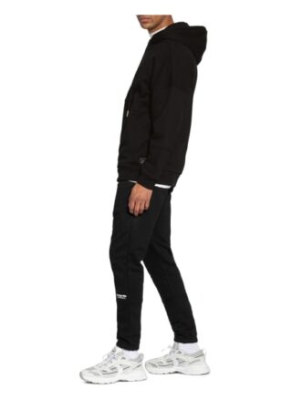 ER ELIAS RUMELIS Erjon Oversized-Hoodie Herren, Schwarz