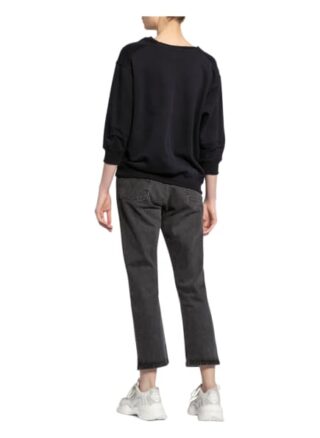 Er Elias Rumelis Sweatshirt Mit 3/4-Arm schwarz