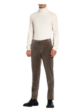 Ermenegildo Zegna Anzughose Milano Extra Slim Fit Aus Cord beige