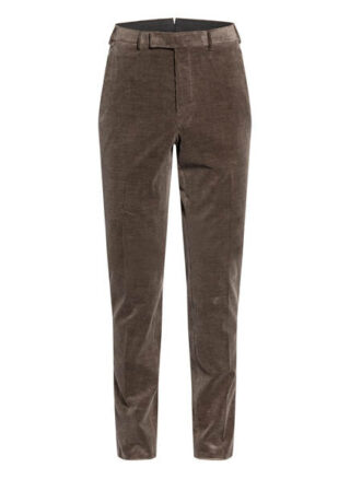 Ermenegildo Zegna Anzughose Milano Extra Slim Fit Aus Cord beige