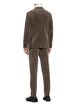 Ermenegildo Zegna Anzugsakko Milano Extra Slim Fit Aus Cord beige