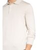 Ermenegildo Zegna Cashmere-Poloshirt Mit Seide weiss