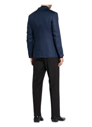 Ermenegildo Zegna Cashmere-Sakko Milano Regular Fit Mit Seide blau