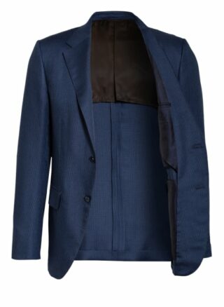 Ermenegildo Zegna Cashmere-Sakko Milano Regular Fit Mit Seide blau