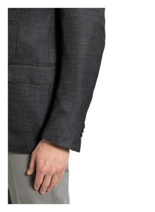 Ermenegildo Zegna Cashmere-Sakko Milano Slim Fit grau