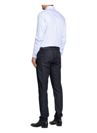Ermenegildo Zegna Hemd Milano Slim Fit Mit Umschlagmanschette blau