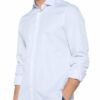 Ermenegildo Zegna Hemd Slim Fit Mit Leinen blau
