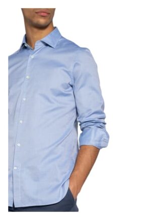 Ermenegildo Zegna Hemd Slim Fit blau