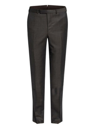 Ermenegildo Zegna Hose Slim Fit braun