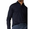 Ermenegildo Zegna Jersey-Poloshirt blau