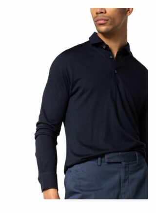 Ermenegildo Zegna Jersey-Poloshirt blau