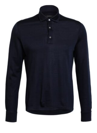 Ermenegildo Zegna Jersey-Poloshirt blau