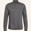 Ermenegildo Zegna Jersey-Poloshirt grau