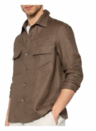 Ermenegildo Zegna Overshirt Herren, Braun