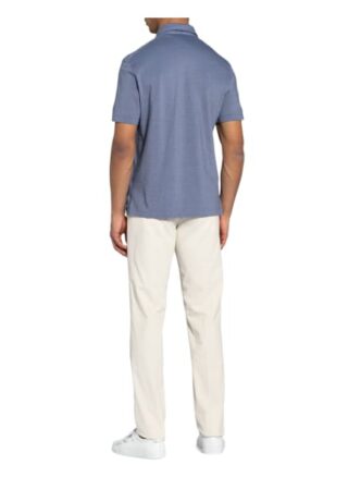 Ermenegildo Zegna Piqué-Poloshirt blau