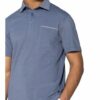 Ermenegildo Zegna Piqué-Poloshirt blau