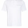 Ermenegildo Zegna Piqué-Poloshirt weiss