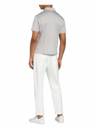 Ermenegildo Zegna Poloshirt Mit Seide grau