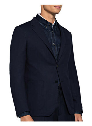 Ermenegildo Zegna Sakko Drop 8 Slim Fit blau