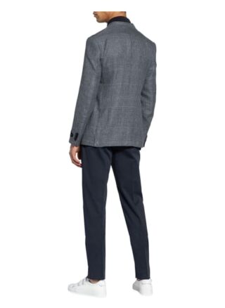 Ermenegildo Zegna Sakko Regular Fit Mit Leinen blau
