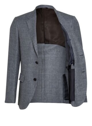 Ermenegildo Zegna Sakko Regular Fit Mit Leinen blau