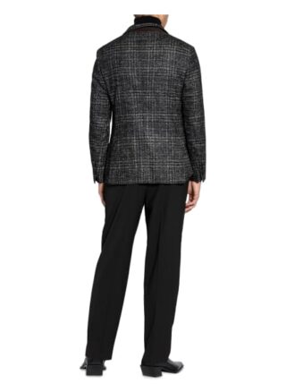 Ermenegildo Zegna Sakko Slim Fit schwarz