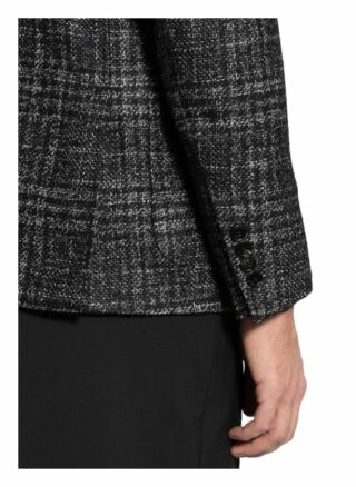 Ermenegildo Zegna Sakko Slim Fit schwarz