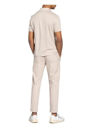 Ermenegildo Zegna Strick-Poloshirt Aus Leinen weiss