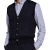 Ermenegildo Zegna Strickweste blau