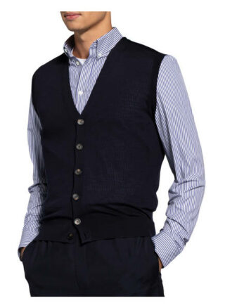 Ermenegildo Zegna Strickweste blau