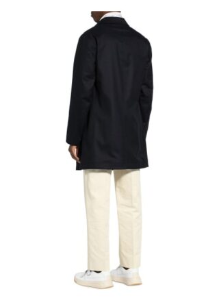 Ermenegildo Zegna Wollmantel Zum Wenden blau