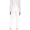 Escada Pullover Sinea Mit Schmucksteinbesatz weiss