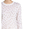 Escada Pullover Sinea Mit Schmucksteinbesatz weiss