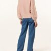 Essentiel Antwerp Pullover Zenegal Mit Schmucksteinbesatz orange