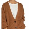 Essentiel Antwerp Strickjacke Wormy braun