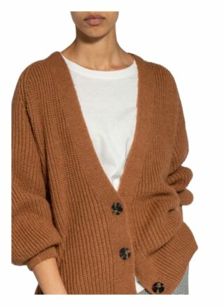 Essentiel Antwerp Strickjacke Wormy braun