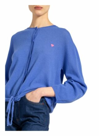 Essentiel Antwerp Strickjacke Zetting blau