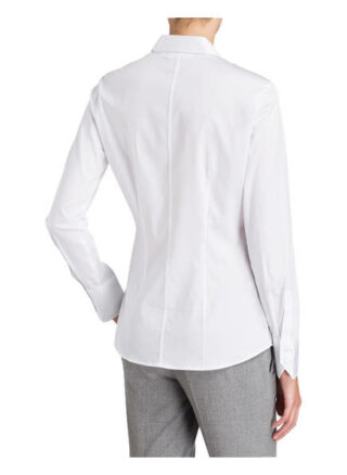 Eterna Bluse Slim Fit weiss