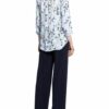 Eterna Blusenshirt Aus Satin blau