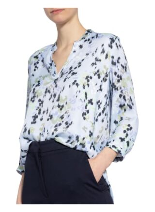 Eterna Blusenshirt Aus Satin blau