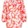 Eterna Blusenshirt Mit 3/4-Arm rot