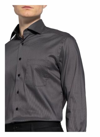 Eterna Business-Hemd Herren, Schwarz