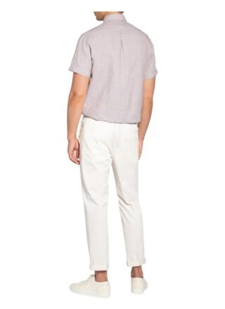Eterna Kurzarm-Hemd Herren, Beige