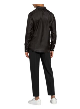 Eton Hemd Aus Seide Slim Fit schwarz