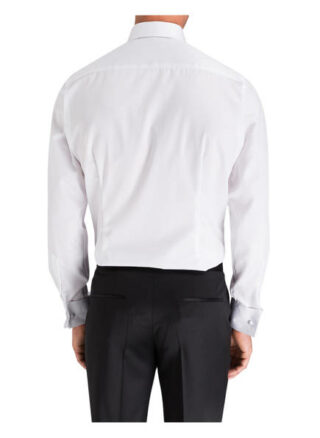 Eton Contemporary Fit mit Umschlagmanschette Business-Hemd Herren, Weiß