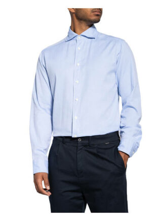 Eton Business-Hemd Herren, Blau