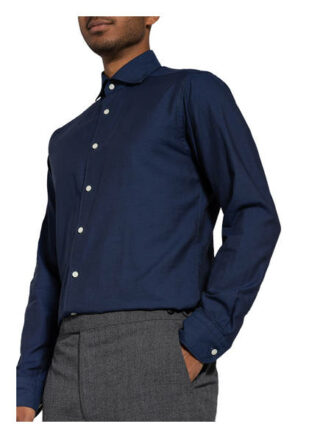 Eton Business-Hemd Herren, Blau