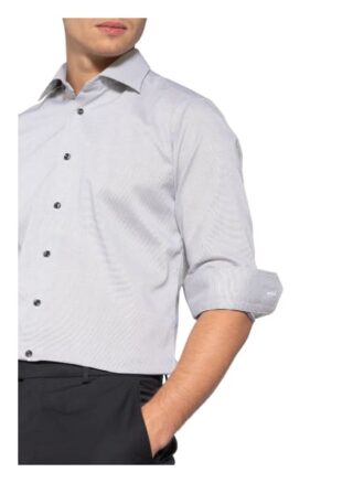 Eton Hemd Slim Fit schwarz